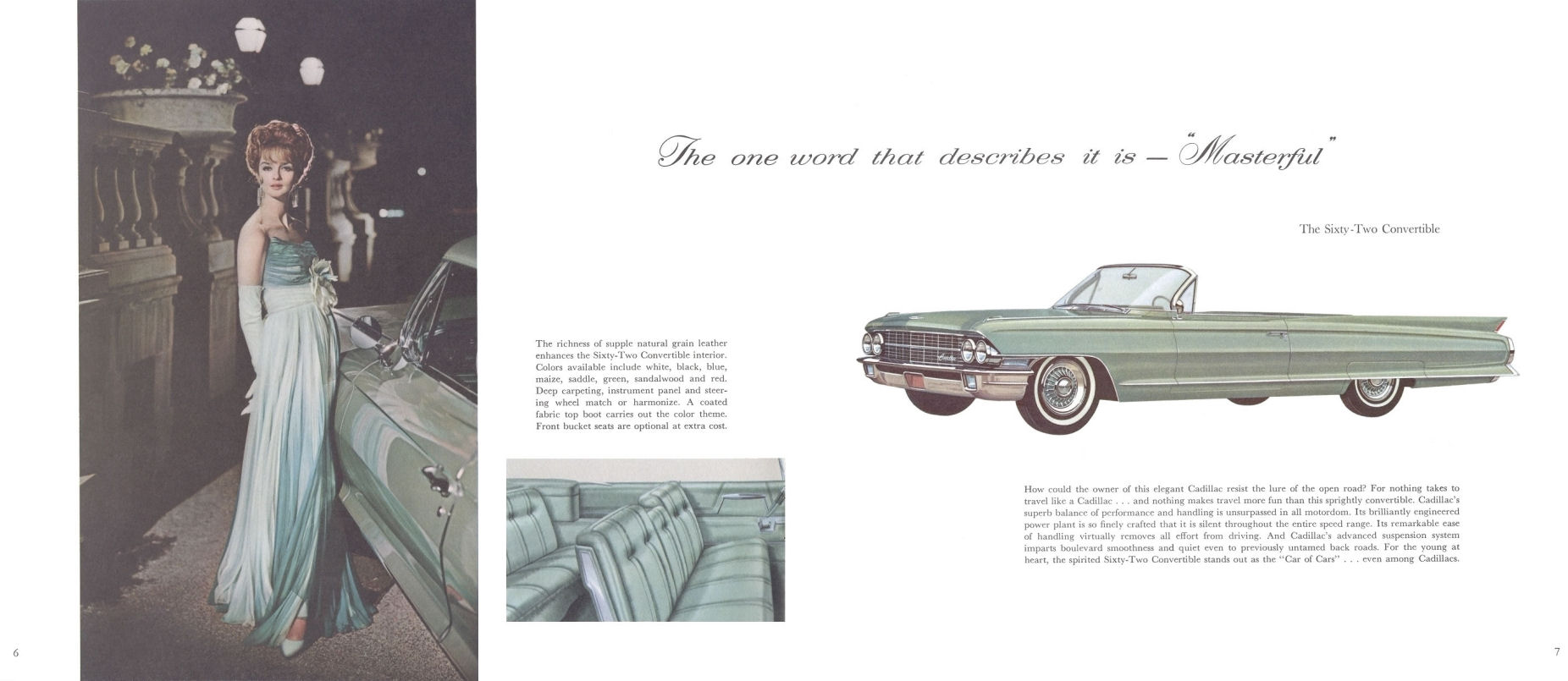 1962 Cadillac Brochure Page 5